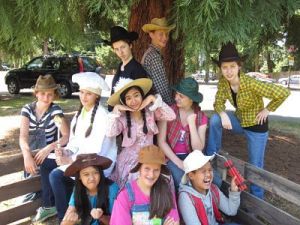 Evergreen Family Theatre's 'Cucumber Phil' actors are