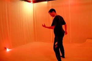 Brian Green motion captures his image during a summer immersion program at Digital Double