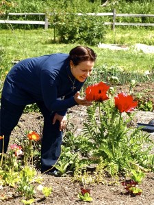 Garden member Michelle Raymond