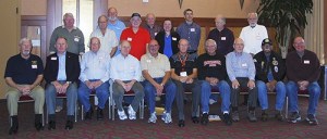 Attendees at the Redmond event commemorating the 50th anniversary of the Vietnam War. Back row: Mack Mead