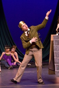 Jeff Hayes plays the character Bottom in the production