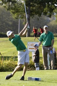 Redmond sophomore Charlie Mroz shot a 2-over 38 in Monday’s four-stroke loss to Mount Si at the Mount Si Golf Club.