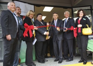 A special ribbon-cutting ceremony was held to celebrate the opening of Friends of Youth's new emergency shelter and drop-in center