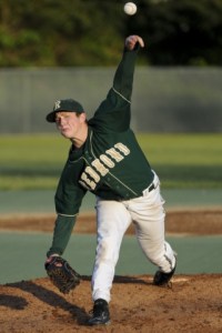 Senior starter Mac Acker gave up four runs and struck out eight in the Mustangs' 4-0 loss to Newport Monday night. Redmond was eliminated the next day after a 13-7 loss to Issaquah.