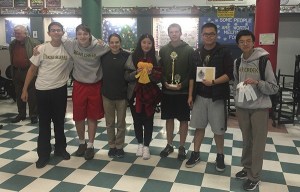 The Bear Creek School's Upper School teams together