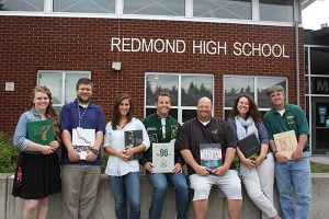 From left: Redmond High School grads Anna Sturdivant (‘07)