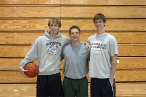 Fifth-year Redmond head coach Jeff Larson