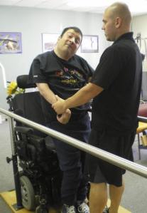 Timothy Knapp (left)