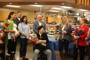 Penny Schumacher (center