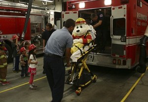 The Redmond Fire Department hosted open houses Oct. 5-11 in honor of Fire Prevention Week and reminded citizens about the importance of working smoke alarms. More than 900 residents visited their local fire departments throughout the week. Kids adventures included exploring a fire engine and putting on fire gear