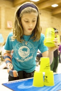 Fifth-grader Allie Bateman