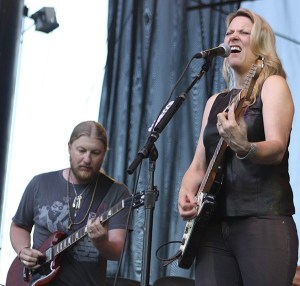 Derek Trucks and Susan Tedeschi entertain the Marymoor Park crowd on July 17.