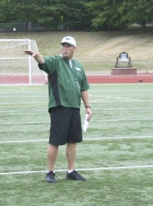 Redmond High School coach Jeff Chandler