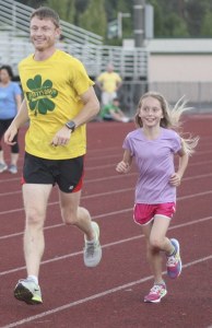 Amber Debu and her father