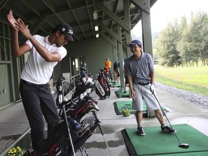 Indian golf professional Abhishek Jha