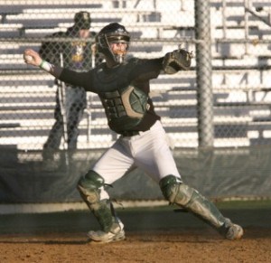 Redmond catcher Drew Fosnes