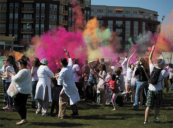 This year's Festival of Colors will be from noon to 4 p.m. on Saturday at City Hall.