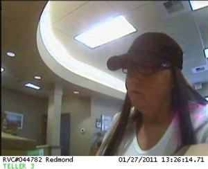 Police are looking for a caucasian woman