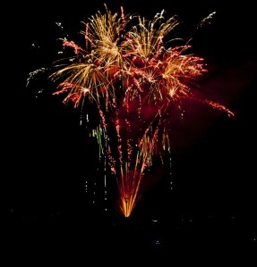 A variety of colors lit up the Redmond sky during last Friday's rescheduled Derby Days fireworks show.