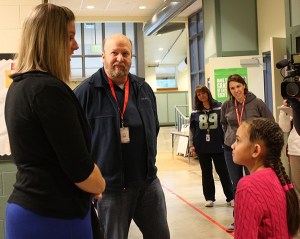 Margaux Lallas (left)