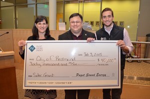 The City of Redmond received a $40