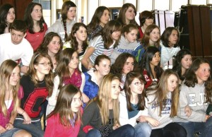 The cast of the Evergreen Jr. High School's production of 'Suessical Jr.