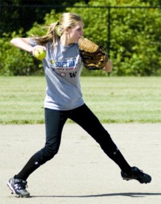 Senior shortstop and leadoff hitter Baily Mullins has helped the Mustangs to a 17-5 record going into the 4A state tournament