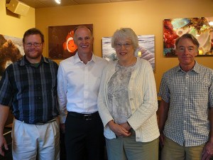 From left: Joe Cunningham