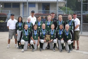 The Redmond-based 12U Washington Hurricanes girls' 1996 softball team defeated the Washington Angels of Kennewick