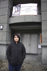 Jyoti Ghag is on an indefinite hunger strike to protest  government officials