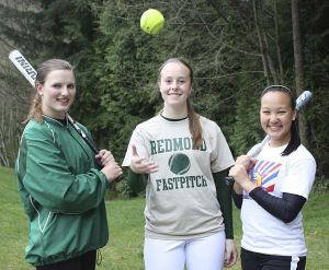 Having a ball: Redmond High captains