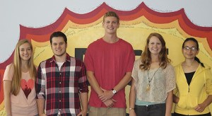 The Lake Washington High School PTSA announced the five winners of the 2015 Sheeley Scholarship Award: Grace Muenz