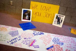 A vigil was held for Jonathan Stevenson last week in Sammamish.