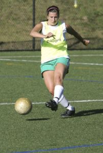 Team co-captian Christina Nordin