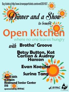 RYPAC will hold a fundraiser event Friday to support Open Kitchen.