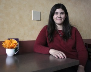 It all adds up: Tesla STEM High’s Cat Raggi is drawn toward mathematics. Samantha Pak