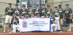 Redmond juniors: Back row