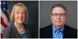 Patty Murray and Chris Vance