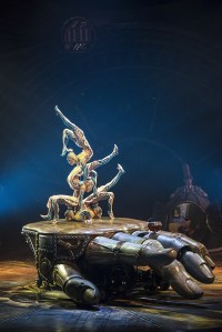 Contortionists perform in 'KURIOS — Cabinet of Curiosities.'