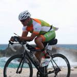 Navin Singh at the 2013 Ironman triathlon race in Cozumel, Mexico. He was diagnosed with Guillain-Barré Syndrome at age 18, which has left him with some paralysis below the knee. Courtesy photo