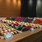 Residents at Emerald Heights crafted more than 600 wooden toys for local charities. Courtesy Photo