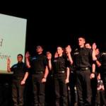 The City of Redmond welcomes 10 new firefighters at a recent ceremony.