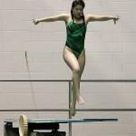 Redmond High&rsquo;s Allison Chen begins one of her dives at state. Joe Livarchik, Reporter Newspapers