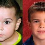 Left: a picture of Sky Metalwala at the time of his disappearance in 2011 and right: an age-progressed photo of Metalwala.