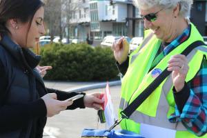 Election day: Voters drop off ballots at Redmond City Hall