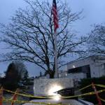 The new MAPS sign was vandalized just one week after it was installed. Courtesy photo