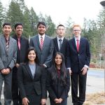 A team from Tesla STEM High School is up for the Best in Nation award for the Verizon Innovative Learning App Challenge. Top row, from left: Ayan Gupta, Rudy Banerjee, Sid Chandrasekar, Stephen Yamasaki and Tristan Stephens. Bottom row from left: Rhea Shinde and Rachel Oommen. Samantha Pak, Redmond Reporter