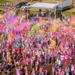 This year&rsquo;s Festival of Color was held on Sunday in Downtown Park in Redmond. Courtesy of Byron Dazey