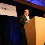 Sammamish resident Bob Krulish shares his story of living with bipolar one disorder at the Together Strong breakfast for the Together Center in Redmond. Samantha Pak, Redmond Reporter