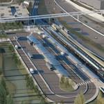 A rendering of the future Redmond Technology Center light rail station. Courtesy graphic